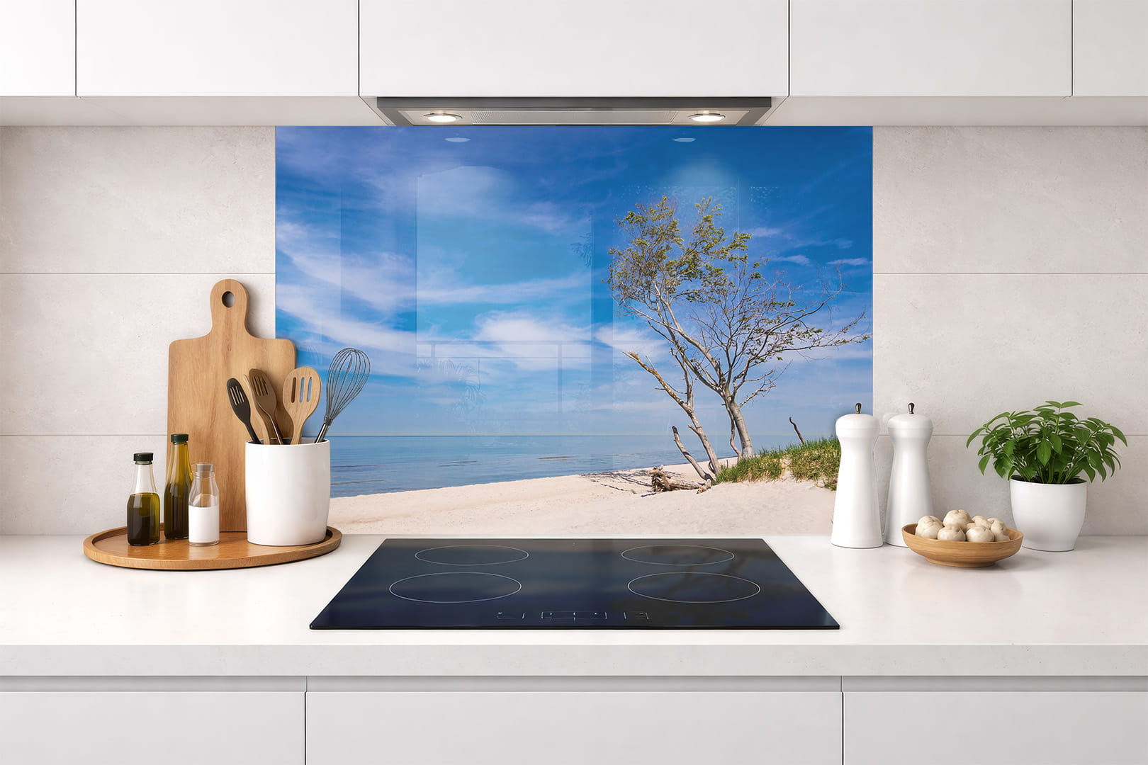 Spritzschutz – Ostseestrand