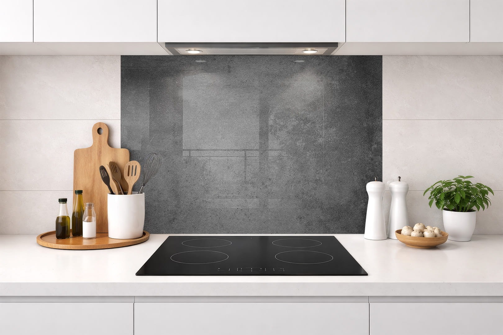 Spritzschutz – feiner Beton