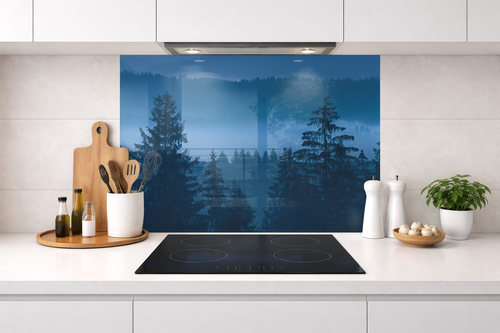 Spritzschutz – Nebelwald