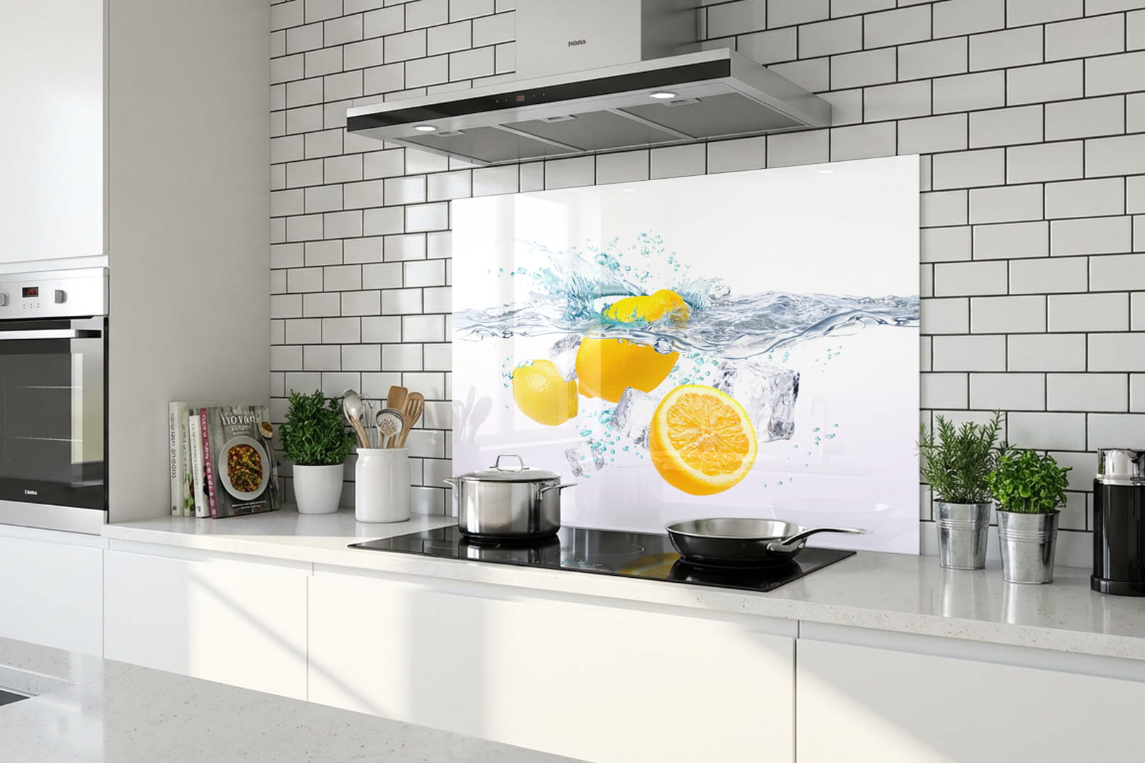 Spritzschutz – Zitronenbad