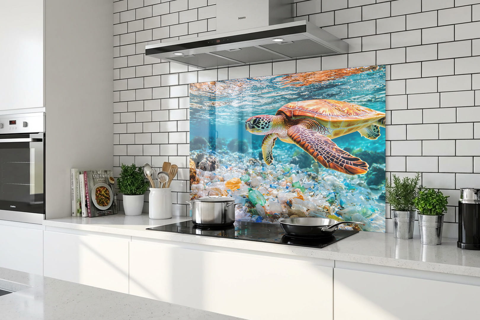 Spritzschutz – Meeresschildkröte