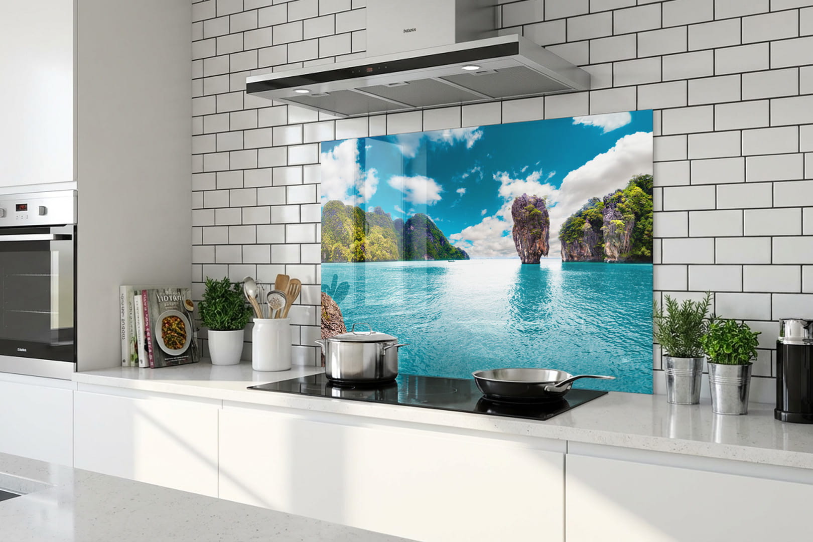 Spritzschutz – Felsenküste Thailand