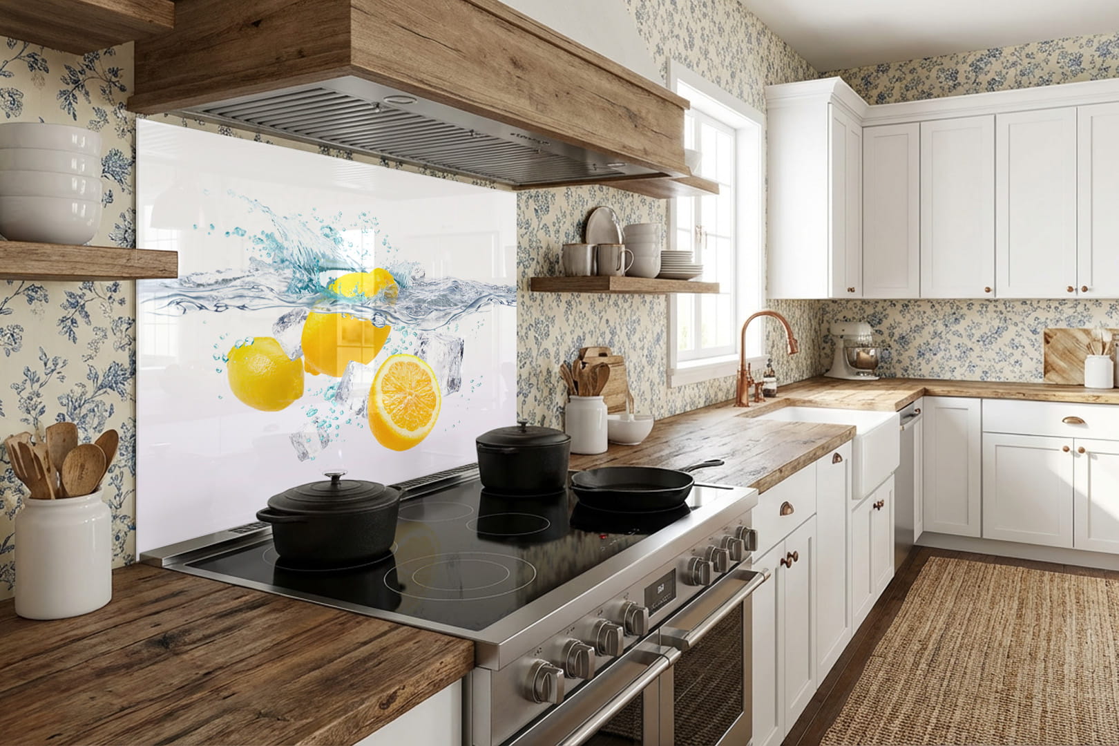 Spritzschutz – Zitronenbad