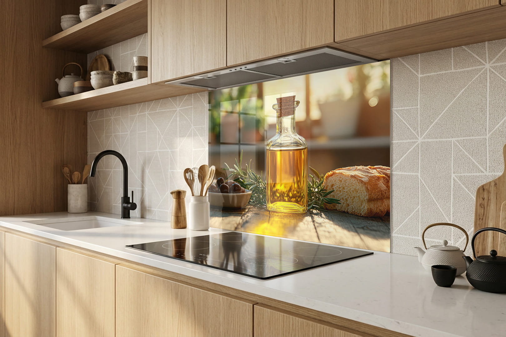 Spritzschutz – Mediterran