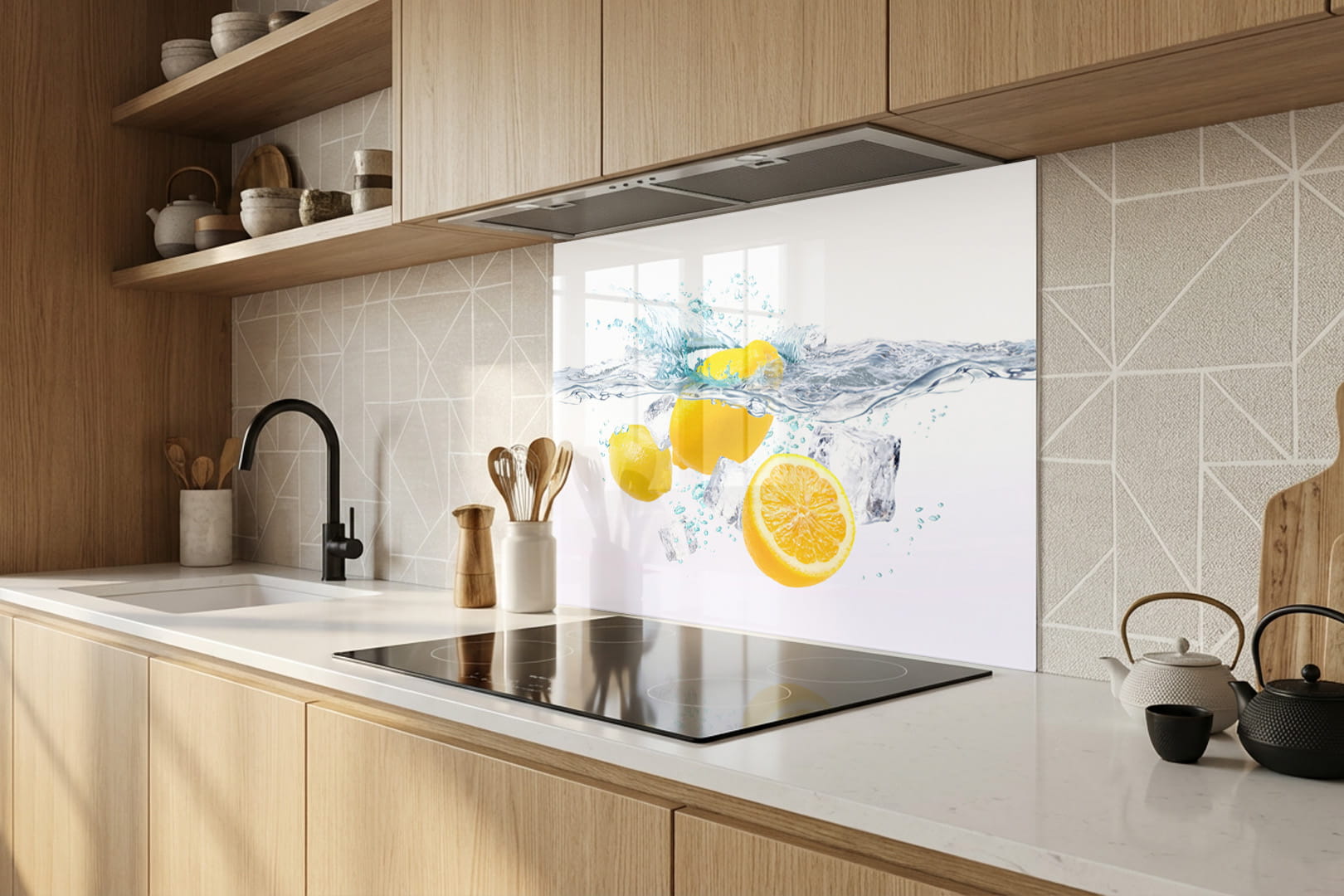 Spritzschutz – Zitronenbad