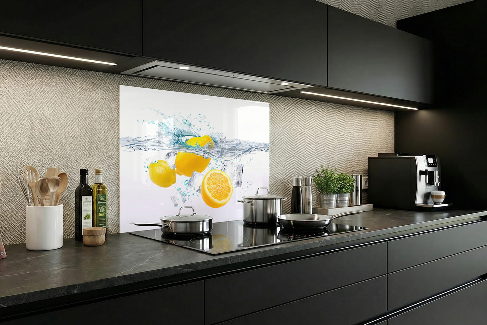 Spritzschutz – Zitronenbad