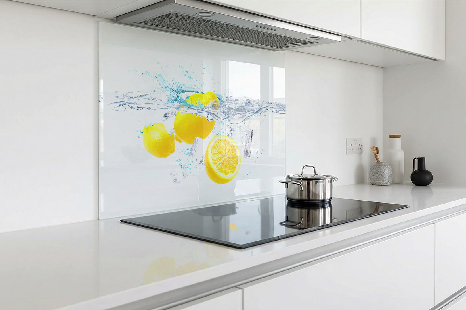 Spritzschutz – Zitronenbad