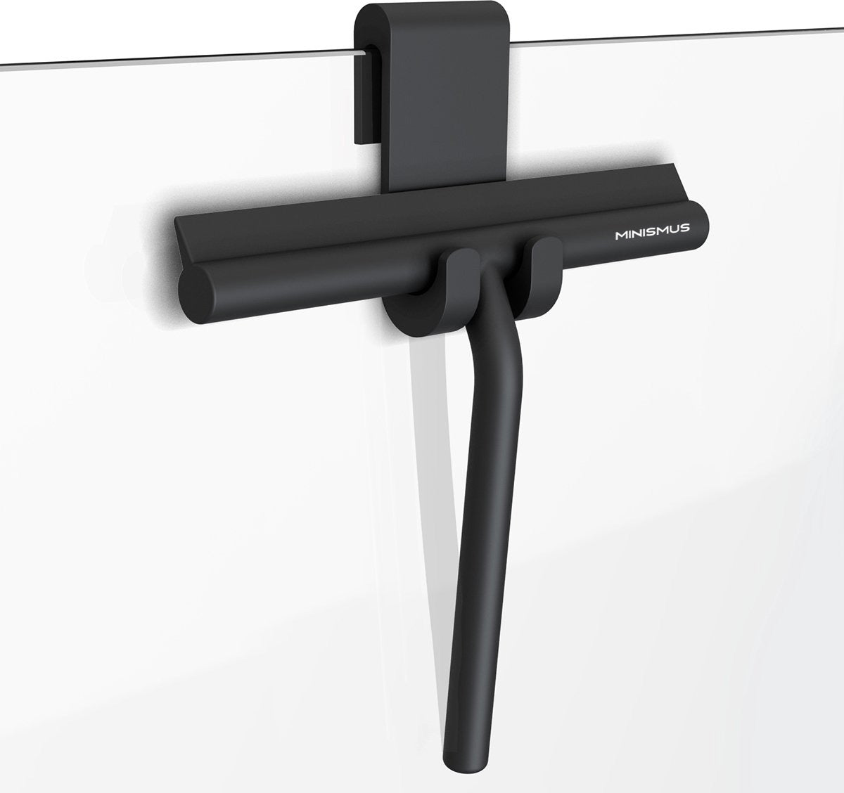 Duschabzieher schwarz (inkl. Magnet-Halterung)