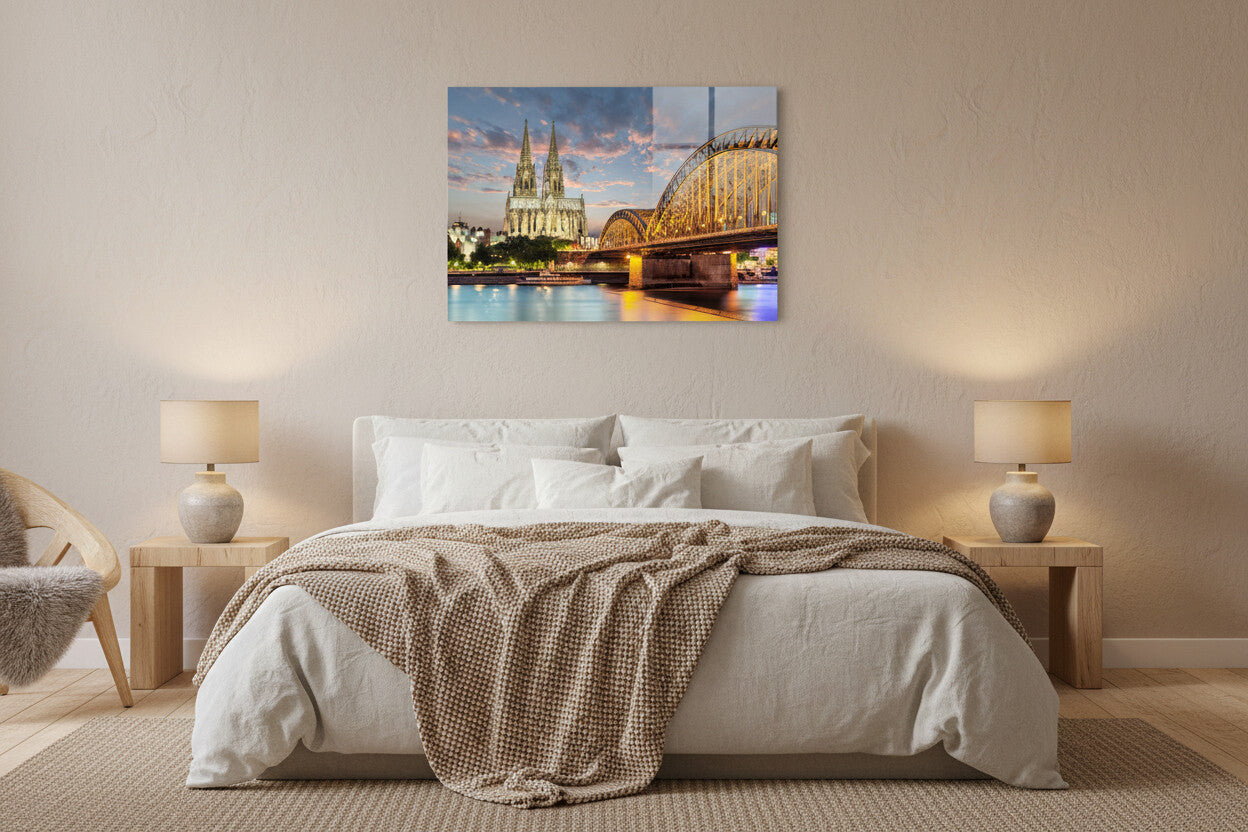 Glasbild - Kölner Dom