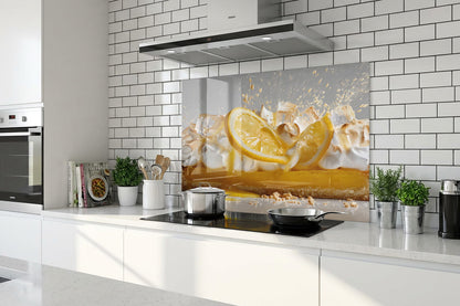 Spritzschutz – Zitronen Dessert