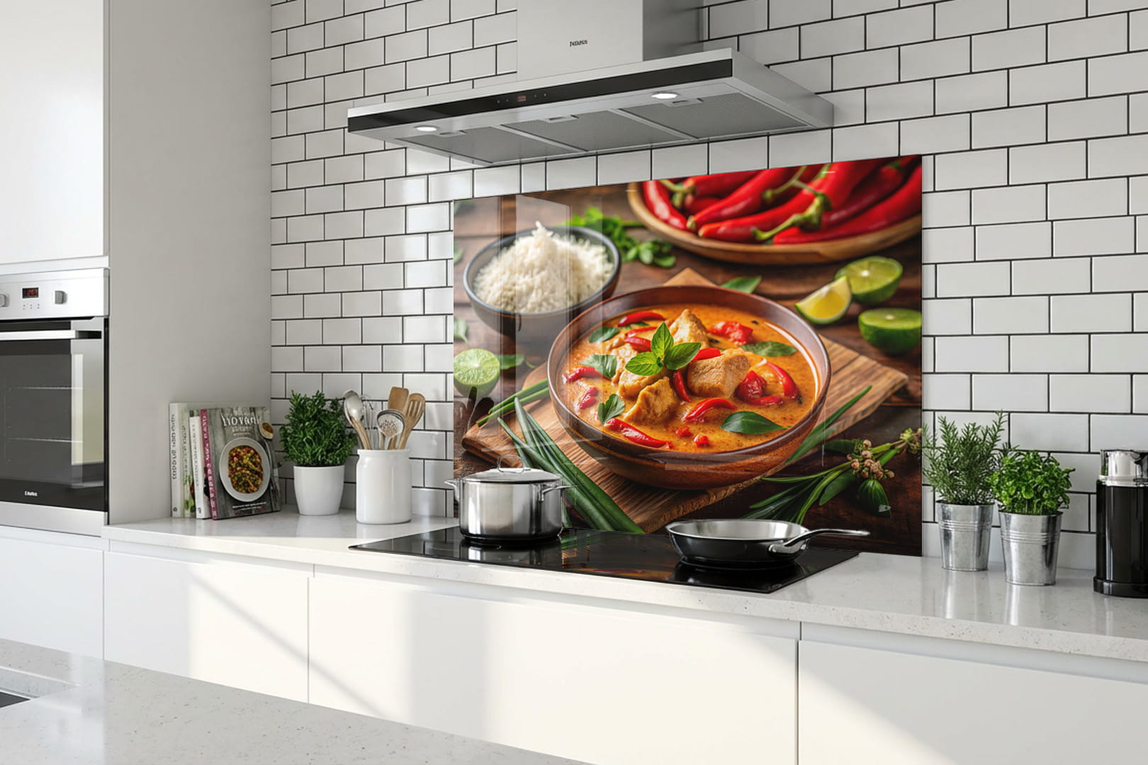 Spritzschutz – Curry