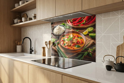 Spritzschutz – Curry