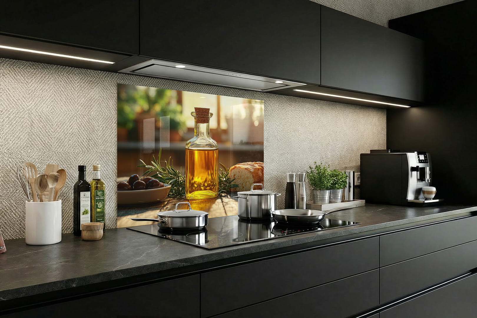 Spritzschutz – Mediterran