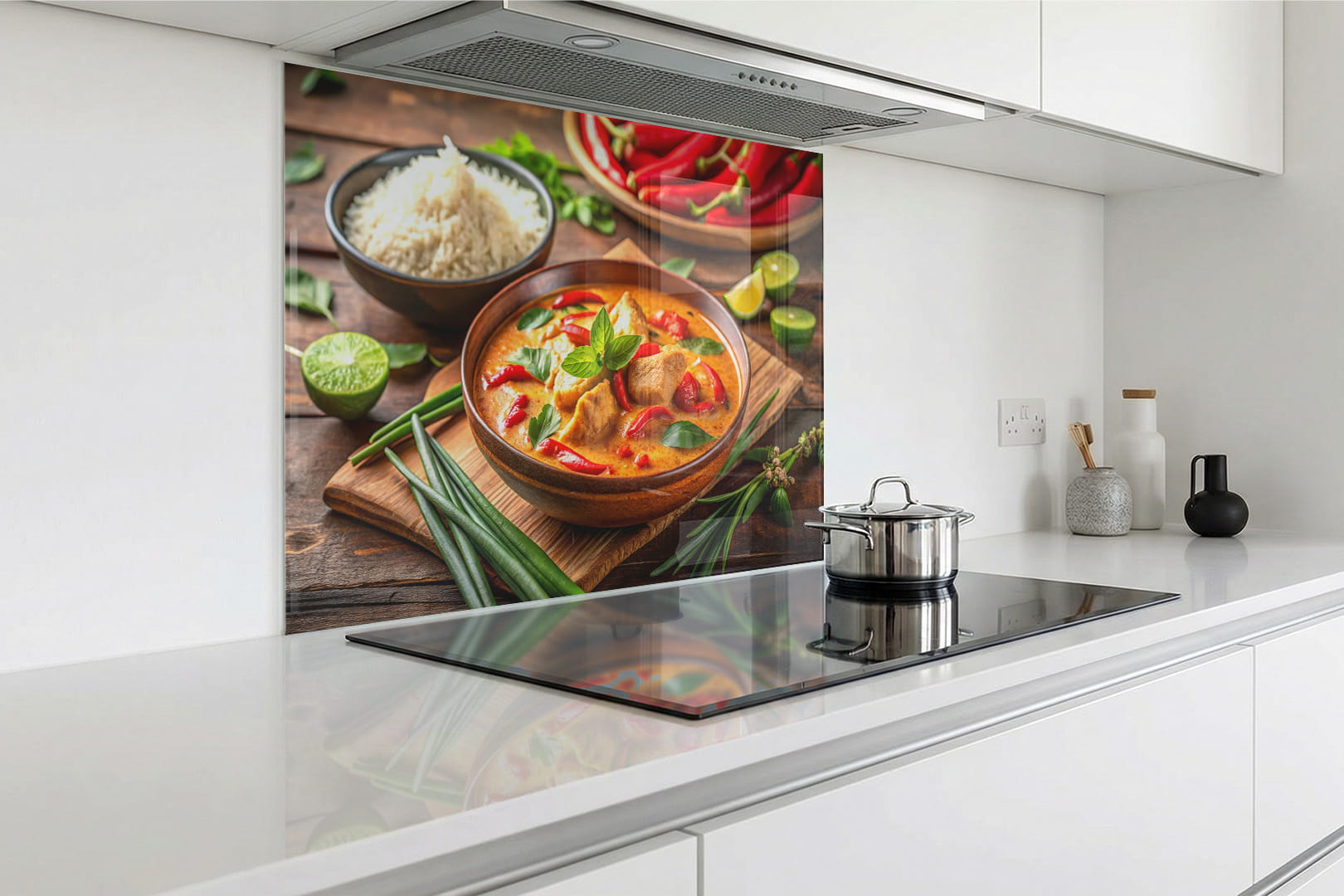 Spritzschutz – Curry