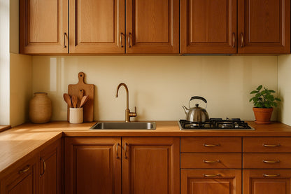 Küchenrückwand RAL 1014 Elfenbein