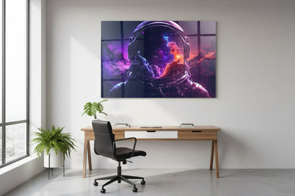 Glasbild - Astronaut