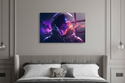 Glasbild - Astronaut