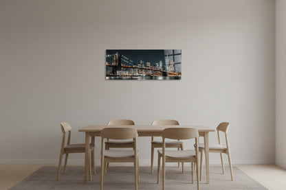Glasbild - Brooklyn Bridge