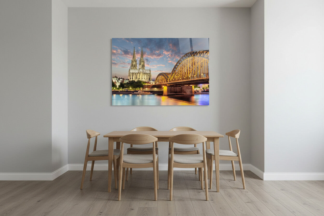 Glasbild - Kölner Dom