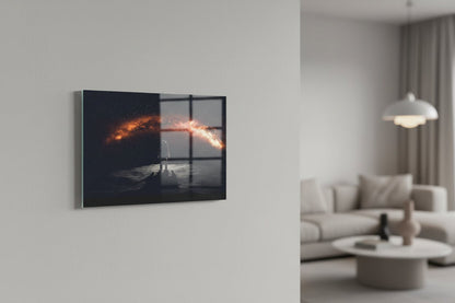 Glasbild - Marsexpedition