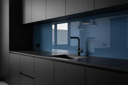 Küchenrückwand RAL 5010 Enzianblau