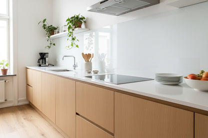 Küchenrückwand RAL 9003 Signalweiß