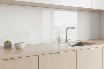 Küchenrückwand RAL 9010 Reinweiß